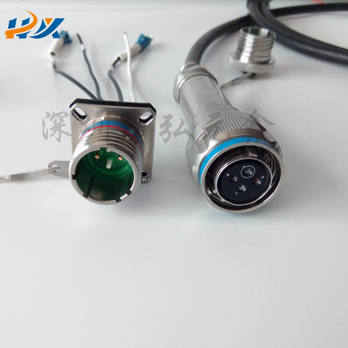 J599 GD2光2電光電混裝連接器